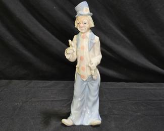  PorceVal Clown Figurine made in Spain
