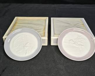 2 Lladró Miniplates #5999 & #5998
