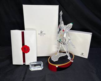 Swarovski Crystal1999 Masquerade Pierrot Figurine

