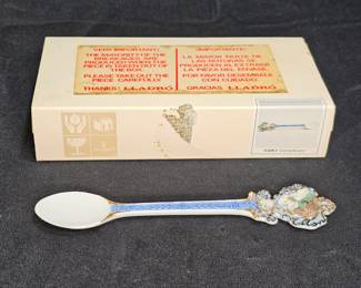 Lladró 5659.3 retired spoon Cucjarita Azul
