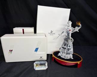 Swarovski Crystal 2000 Masquerade Columbine
