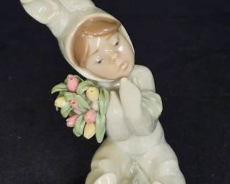 Lladró #1509 Spring Flowers Figurine              