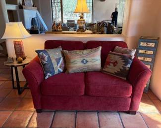 Upholstered 62" love seat