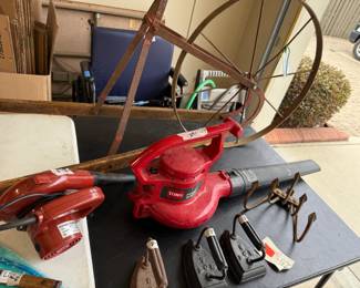 #124	Toro Power Sweep Electric Blower	 $24.00 			