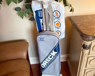 #33	Oreck XL Vacuum 	 $75.00 			