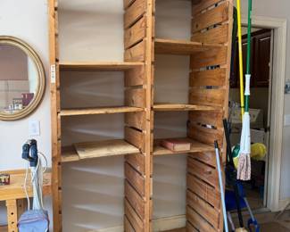 #90	Crate Bookshelf 52x22x96	 $75.00 			