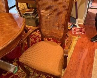 #8	Hibriten Dining table with 6 chairs 2 leafs 63-99x42x29	 $225.00 			