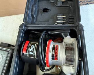 #122	Craftsman 1.5 HP Router	 $35.00 			