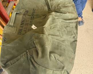 #106	Army Duffel Bag	 $20.00 			