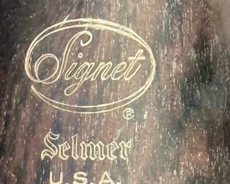 #119	Signet Selmer USA 100 Clarinet in Case	 $75.00 			