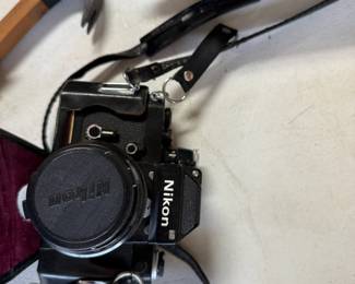 #121	Nikkon  Camera w/52MM Camera in Case	 $100.00 			