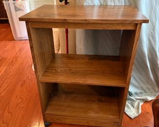 #19	Laminate Rolling 3 Shelf Cart - 24x16x31	 $25.00 			