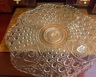 #77	Punch Bowl Underplate - 22" Diameter	 $60.00 			