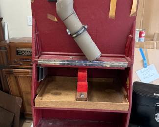 #113	Shooting Range Equipment Box w/spotting Scope	 $125.00 			