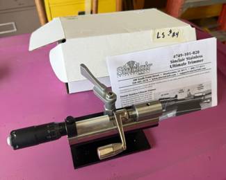 #96	Sinclair Stainless Trimmer for Bullet Casings	 $24.00 			