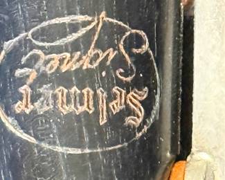 #120	Selmer Signet Clarinet in Case	 $75.00 			