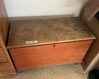 #85	Wood Hand-made Toy Chest - 31x15x21	 $40.00 			