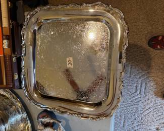 #71	Oneida Square Serving Tray - 15square	 $20.00 			