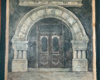 Iconic Rockford Entrance by John Raymond Berry 