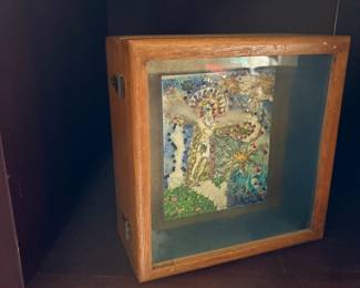 Christ, 1993 mixed media Box 7.5" X 7.5"