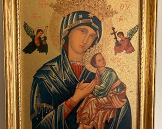 Mother of Perpetual Help - Touched to the original in Rome 