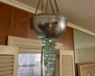 Original Art Handing Ceiling Fixture 