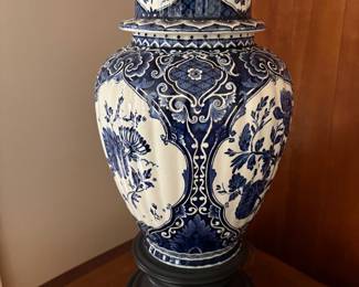Delft Blue & White Lamp 