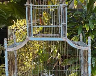 Vintage bird cage 