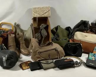 Womens Handbag  Accessories Lot  Purses, Wallets, Boots  More