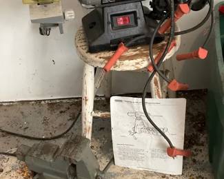 Craftsman Professional 8 Bench Grinder w  Stand  Accessories