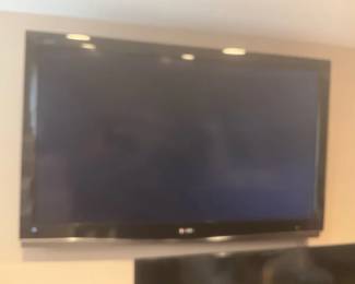 Sharp 52 Liquid Crystal TV With Remotes And Manual