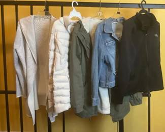 Womens Jacket  Coats The North Face, Puffer  Denim Styles S2XL