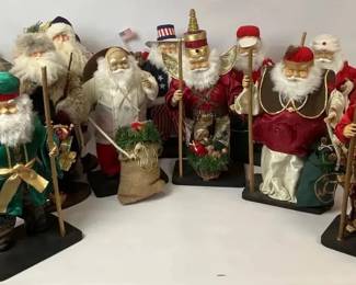 International Santa Figurine Collection