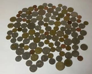 Mixed Singapore And Other Countries Coins Various Denominations  Years