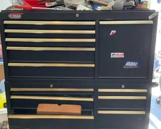 Homak Rolling Tool Chest  Cabinet  MultiDrawer Garage Tool Box