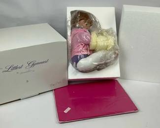 The Danbury Mint The Littlest Gymnast Porcelain Doll 
