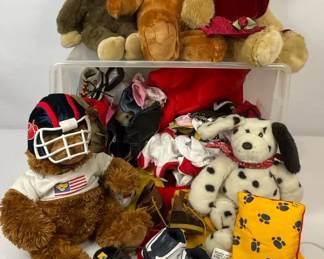 Build A Bear And Gund Animals With Clothes And Shoes 