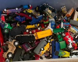 DieCast Toy Cars  Trucks Hot Wheels   Matchbox Style And Trains Collection