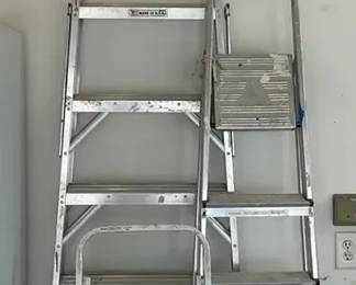 Ladders Aluminum Extension Ladder Warner 10 ft ladder Step Ladder Folding Step Stool