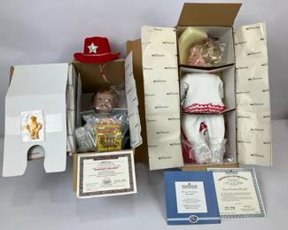 AshtonDrake McMemories Doll Collection  McDonalds Old West  Sweet Dreams, Ronald with COAs