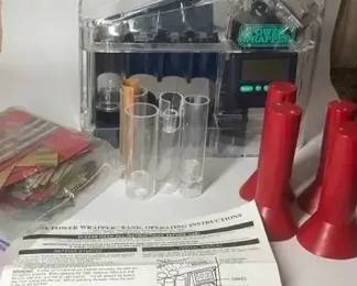 Power Wrapper Digital Coin Sorting  Wrapping Machine with Accessories