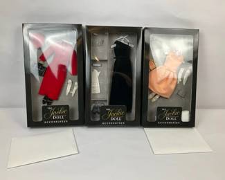 The Jackie Kennedy Onassis Doll Accessories  3 Outfit Sets NIB