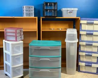 Storage  Organization Bookcases, Drawer Units  Storage Bins