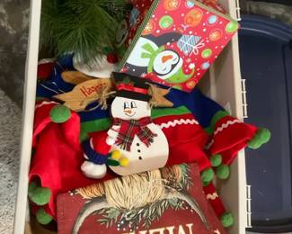 Mystery Lots Of Christmas Decor 