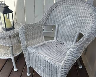 Wicker furniture
