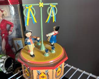 Antique German music box