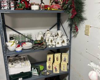 Christmas including dishes