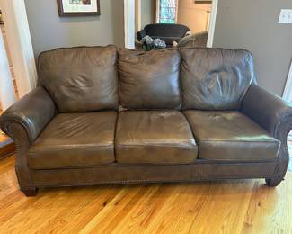 Leather couch