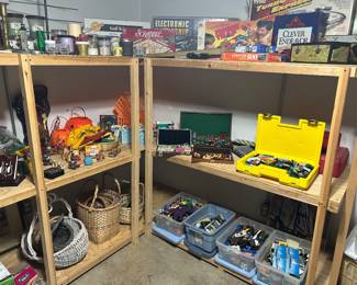 Toys and games including Legos