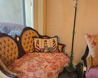 Beautiful antique loveseat 